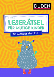 Leserätsel für mutige Kinder - Die Monster sind los! - Cover
