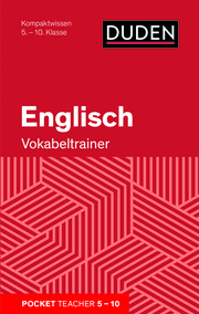 Pocket Teacher Englisch - Vokabeltrainer - Cover