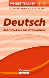 Pocket Teacher Deutsch - Rechtschreibung und Zeichensetzung