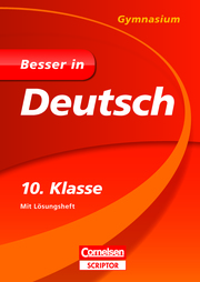 Besser in Deutsch - Gymnasium 10. Klasse - Cover