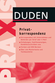 Duden Praxis - Privatkorrespondenz