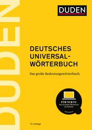 Duden - Deutsches Universalwörterbuch - Cover