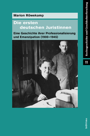 Die ersten deutschen Juristinnen - Cover