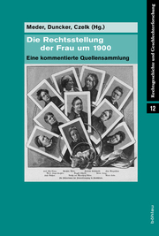 Die Rechtsstellung der Frau um 1900 - Cover