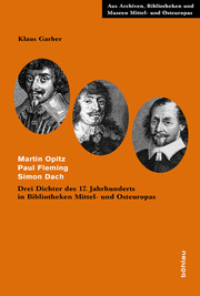 Martin Opitz. Paul Fleming. Simon Dach - Cover