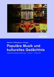 Populäre Musik und kulturelles Gedächtnis - Cover