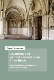 Geistliche und weltliche Gerichte im Alten Reich - Cover