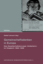 Gemeinschaftsdenken in Europa - Cover