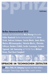 Berliner Autorenwerkstatt 2015