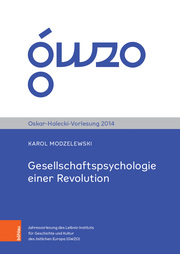 Gesellschaftspsychologie einer Revolution - Cover
