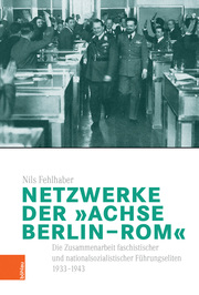 Netzwerke der 'Achse Berlin-Rom' - Cover