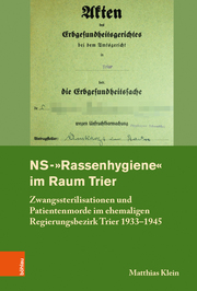 NS-'Rassenhygiene' im Raum Trier - Cover