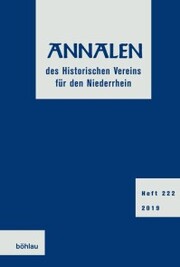 Annalen des Historischen Vereins für den Niederrhein - Cover
