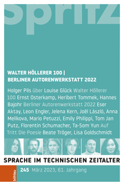 Berliner Autor*innenwerkstatt Prosa 2022