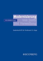 Modernisierung von Justiz und Verwaltung - Cover