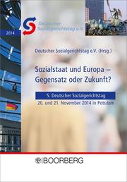Sozialstaat und Europa - Gegensatz oder Zukunft? - Cover