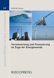 Verantwortung und Finanzierung im Zuge der Energiewende - Cover