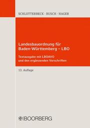 Landesbauordnung für Baden-Württemberg - LBO - Cover
