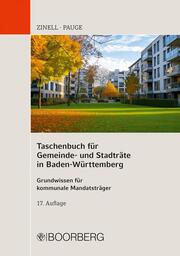 Taschenbuch für Gemeinde- und Stadträte in Baden-Württemberg - Cover