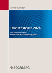 Umsatzsteuer 2024 mit kommentiertem Umsatzsteuer-Anwendungserlass