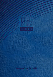 Die Bibel - Elberfelder Bibel in großer Schrift, blau - Cover