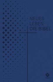 Die Bibel - Neues Leben, Taschenausgabe, Kunstleder blau - Cover