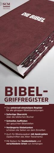 Bibel-Griffregister rot - Cover