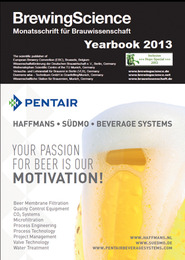 BrewingScience - Monatsschrift für Brauwissenschaft Yearbook 2013