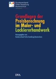 Grundlagen der Preisberechnung im Maler- und Lackiererhandwerk - Cover