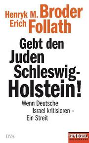 Gebt den Juden Schleswig-Holstein!