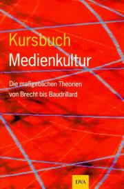 Kursbuch Medienkultur - Cover
