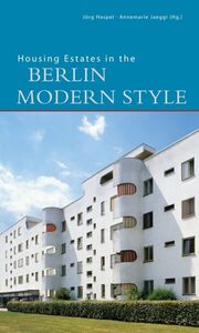 Housing Estates in the Berlin Modern Style - Cover