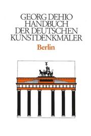 Handbuch der deutschen Kunstdenkmäler - Berlin