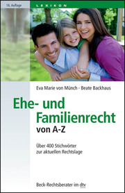 Ehe- und Familienrecht von A-Z - Cover