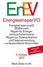Energieeinsparverordnung/EnEV