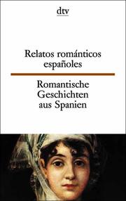 Relatos romanticos espanoles/Romantische Geschichten aus Spanien - Cover