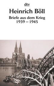 Briefe aus dem Krieg 1939-1945 - Cover