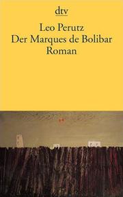 Der Marques de Bolibar - Cover