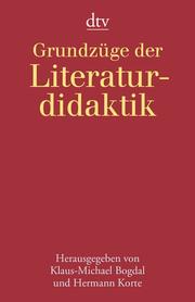 Grundzüge der Literaturdidaktik - Cover