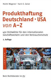 Produkthaftung Deutschland/USA von A-Z