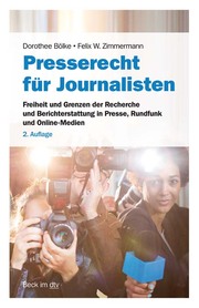 Presserecht für Journalisten - Cover