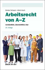 Arbeitsrecht von A-Z - Cover