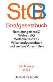 Strafgesetzbuch, StGB - Cover