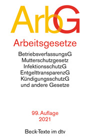 Arbeitsgesetze/ArbG - Cover