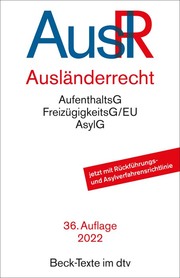 Ausländerrecht (AuslR) - Cover