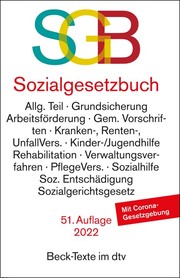 Sozialgesetzbuch/SGB - Cover