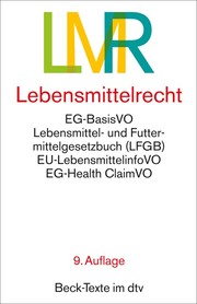 Lebensmittelrecht/LMR - Cover