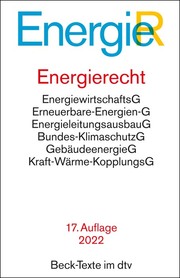 Energierecht, EnergieR - Cover