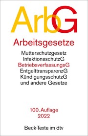 Arbeitsgesetze, ArbG - Cover