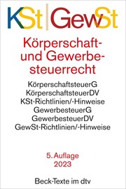 Körperschaftsteuerrecht/Gewerbesteuerrecht, KSt/GewSt - Cover